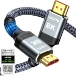 Highwings 8K 10K 4K HDMI Cable 48Gbps 6.6FT/2M,